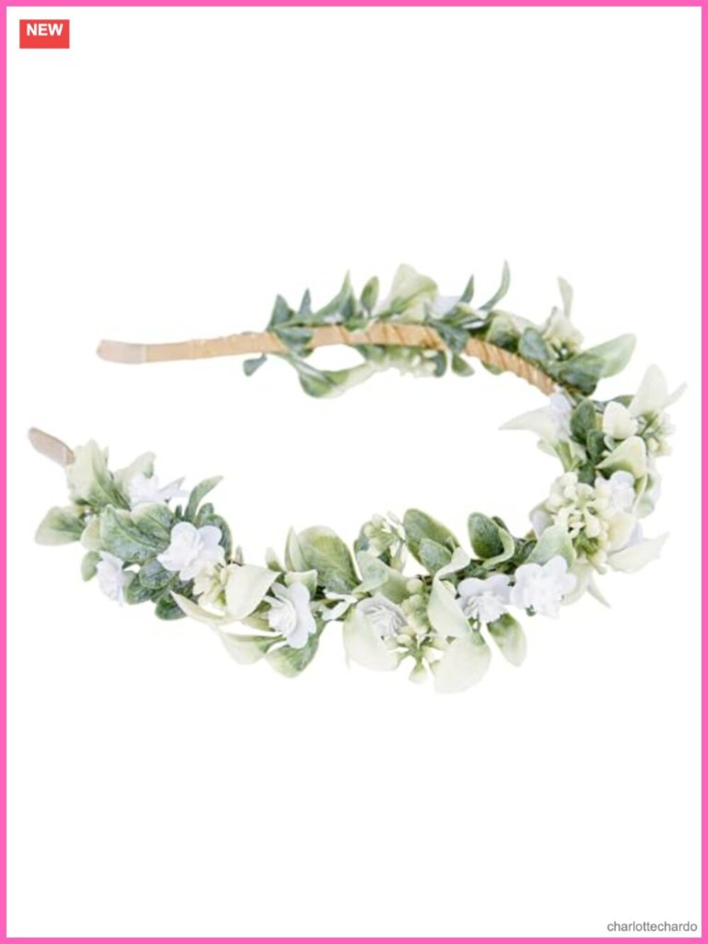 Handmade Bohemian Floral Headpiece Fairy Flower Crown Hair Accessory